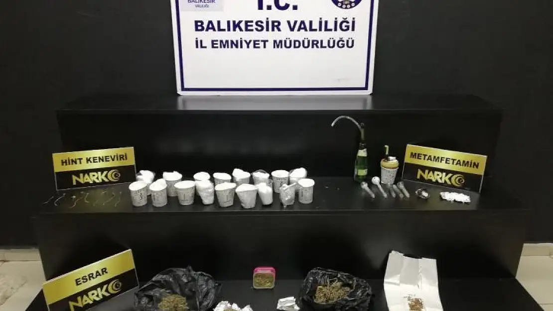 Balıkesir'de 50 şahsa huzur operasyonu
