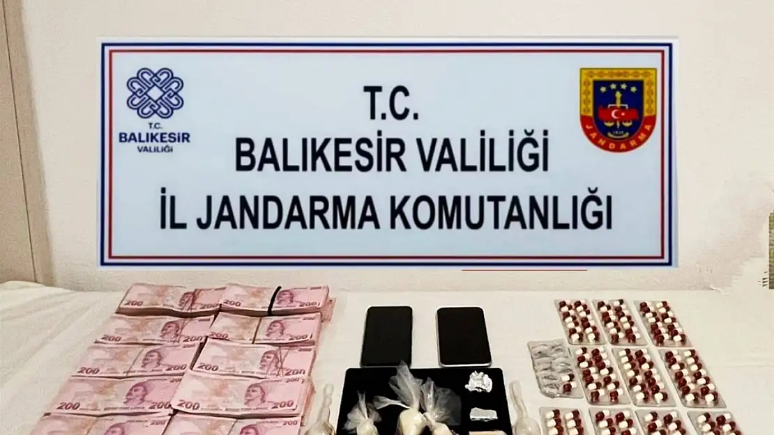 Balıkesir'de 8 ilçede uyuşturucu operasyonu: 7 tutuklama