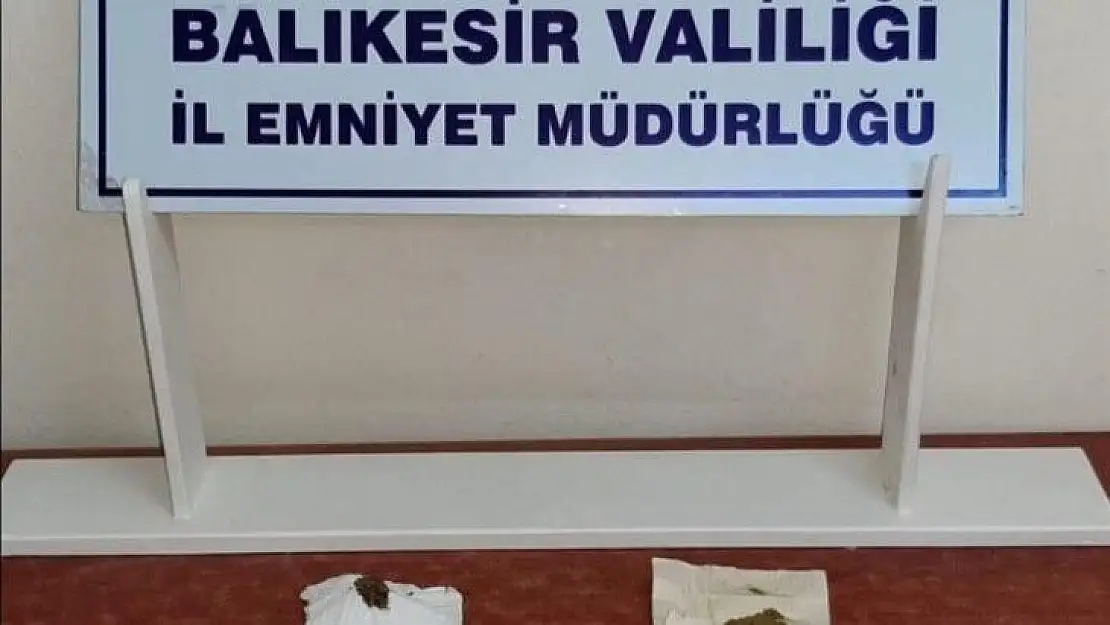 Balıkesir'de 8 şüpheliye uyuşturucu operasyonu