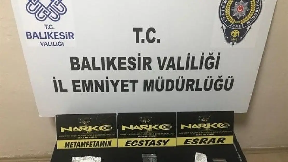 Balıkesir'de 9 şüpheliye uyuşturucu operasyonu