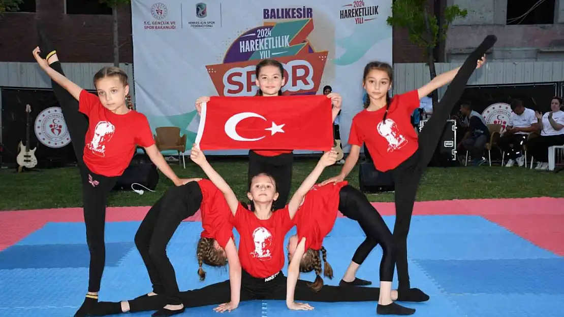 Balıkesir'de Hareketlilik Yılı Spor Şenlikleri yapıldı