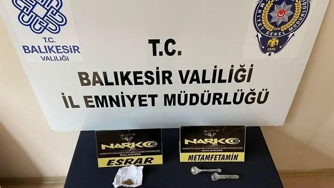 Balıkesir'de Huzur operasyonu