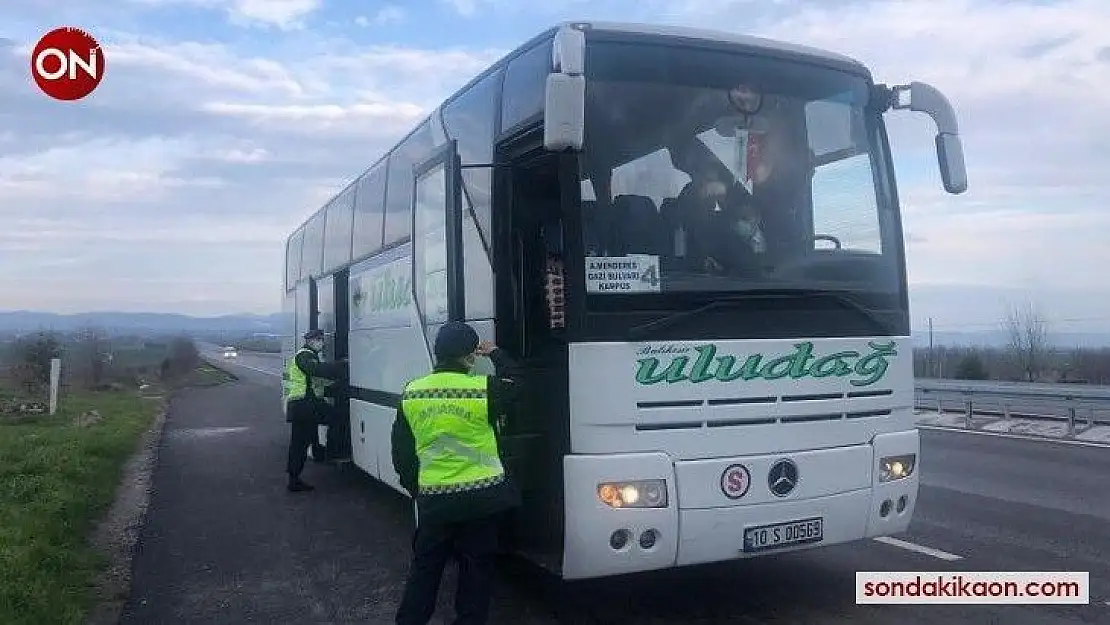 Balıkesir'de jandarmadan 'Huzur' operasyonları