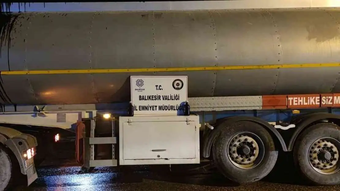 Balıkesir'de kaçak akaryakıta geçit yok