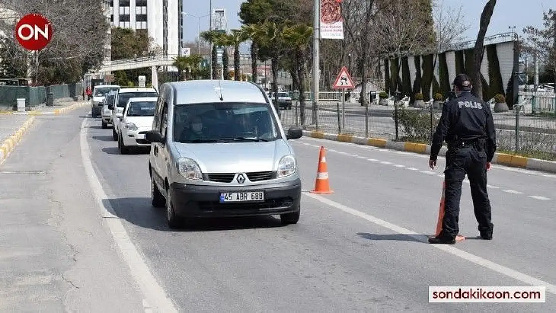 Balıkesir'de kısıtlamalar sıkı bir şekilde uygulanıyor