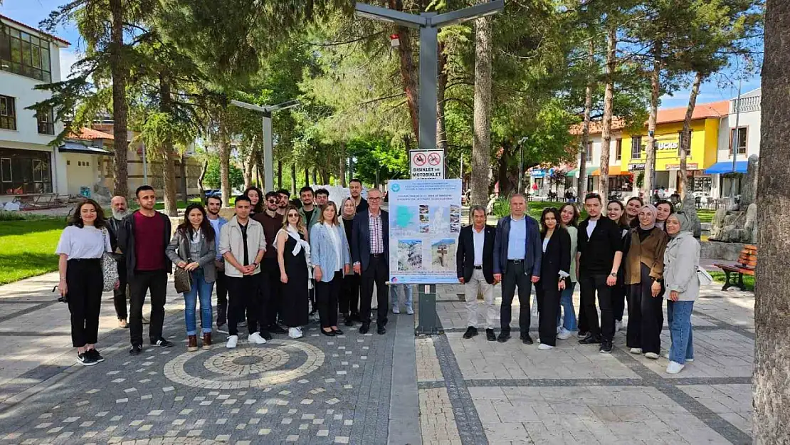 Balıkesir'de mimarlık öğrencileri Jeopark projelerini sergiledi