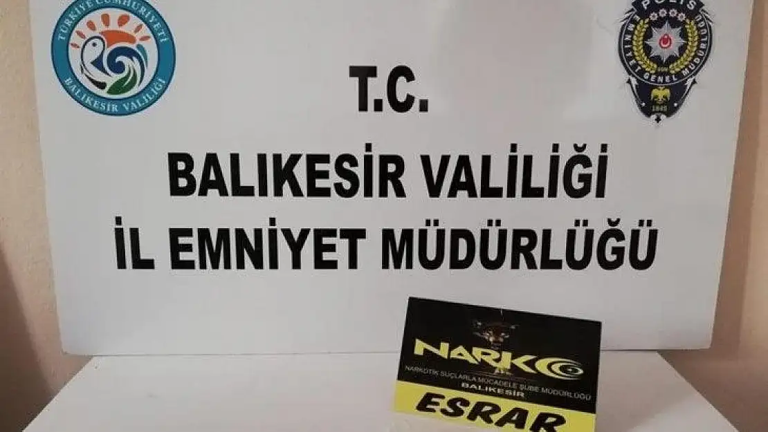 Balıkesir'de polis 10 uyuşturucu şüphelisini yakaladı