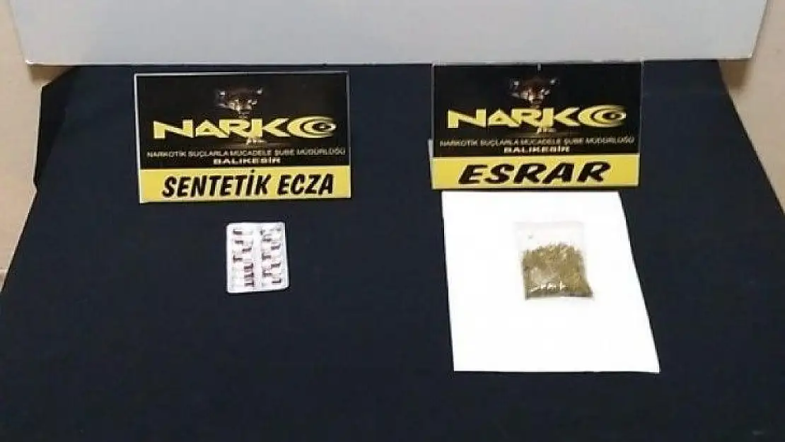 Balıkesir'de polis 23 uyuşturucu şüphelisini yakaladı