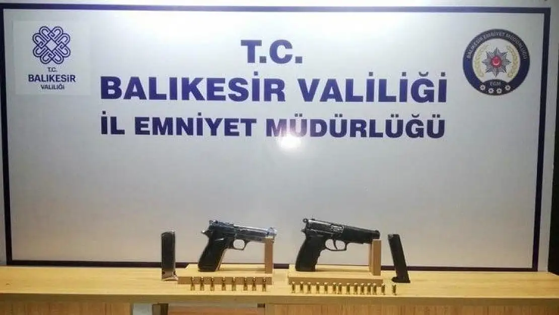 Balıkesir'de polis 6 aranan şahsı yakaladı