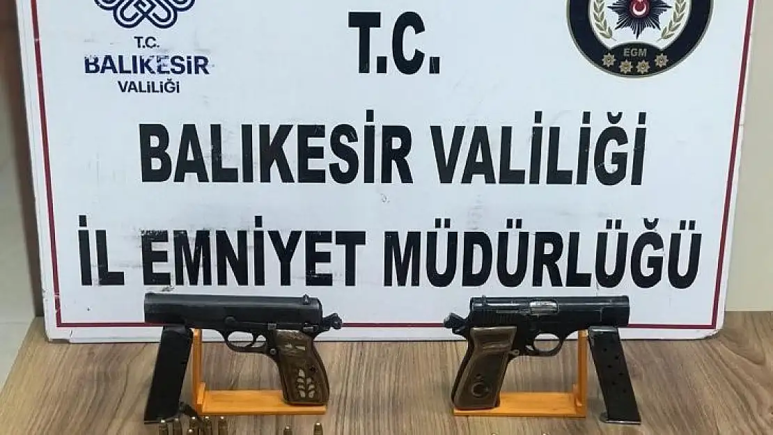 Balıkesir'de polis ve jandarmadan huzur uygulaması: 75 gözaltı