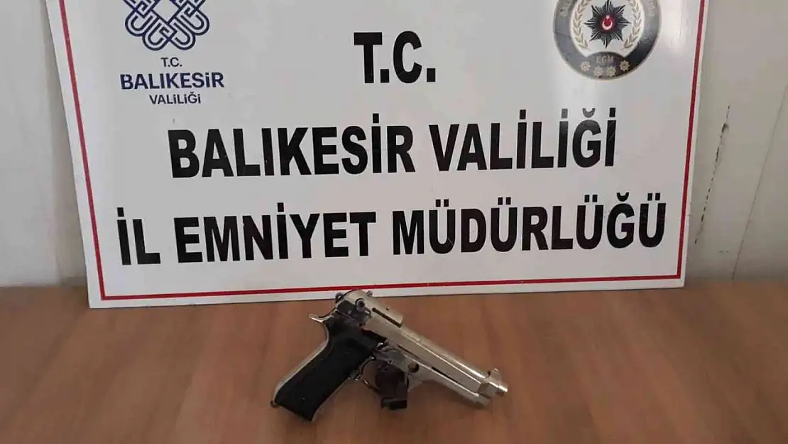 Balıkesir'de polis ve jandarmadan 'Huzur' operasyonu