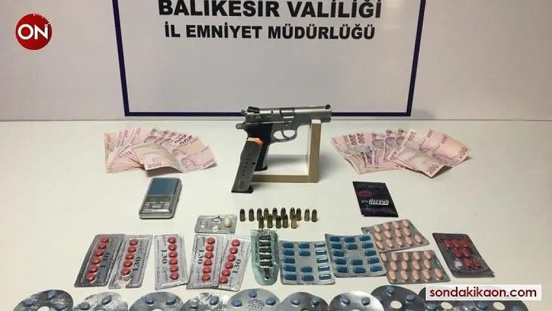 Balıkesir'de polisten 26 şahsa 'Huzur' operasyonu