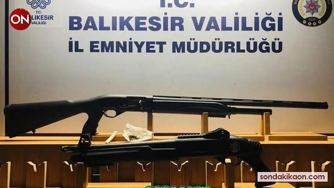 Balıkesir'de polisten huzur operasyonları
