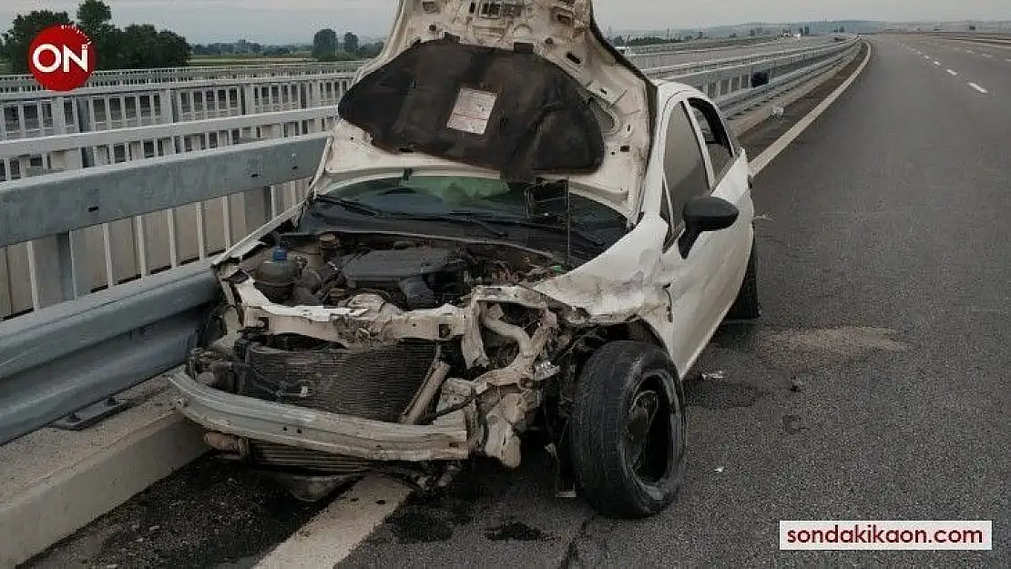 Balıkesir'de trafik kazası: 1 yaralı