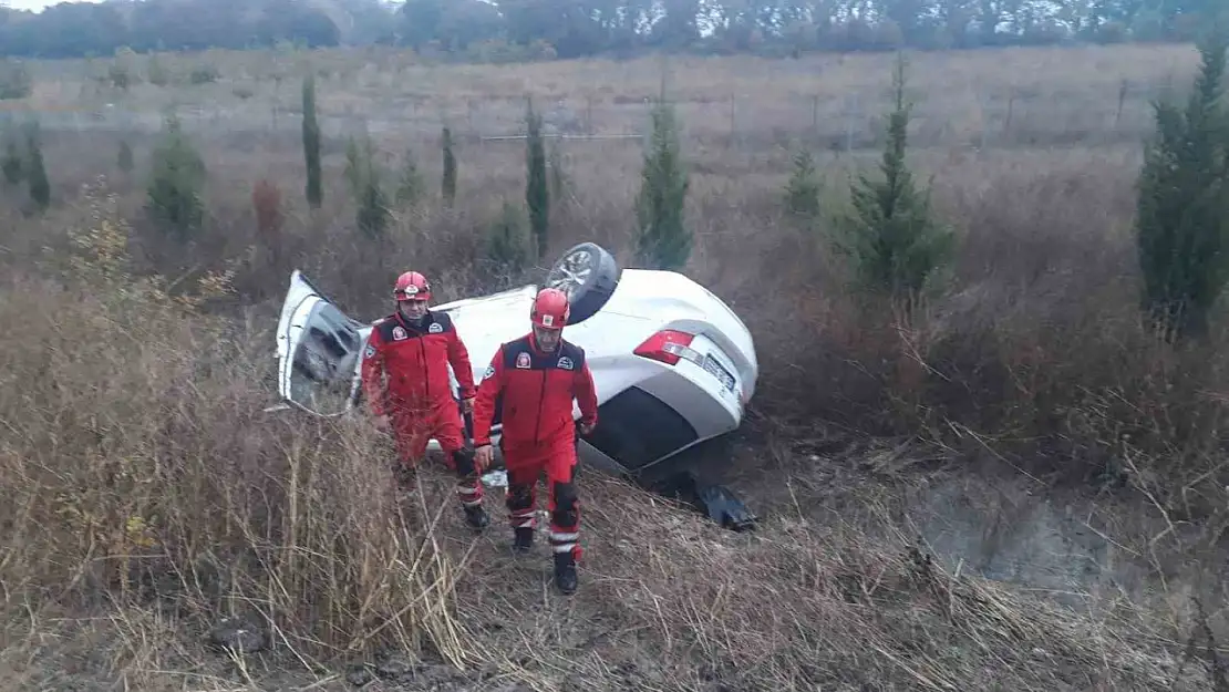 Balıkesir'de trafik kazası: 3 yaralı