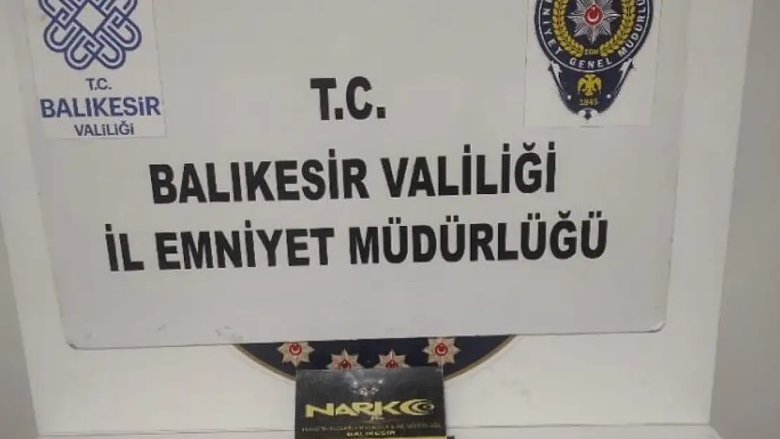 Balıkesir'de uyuşturucu taciri 3 şahıs tutuklandı