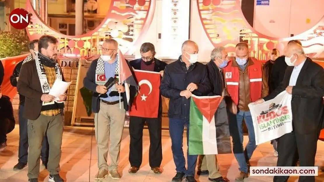 Balıkesir'den İsrail'e tepki