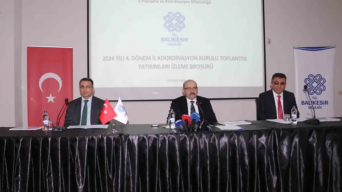 Balıkesir'in yatırımları değerlendirildi