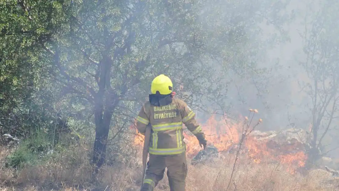 Balıkesir İtfaiyesi 12 günde 971 yangına müdahale etti