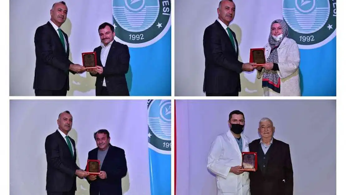 Balıkesir Üniversitesi, hayırseverleri onurlandırdı