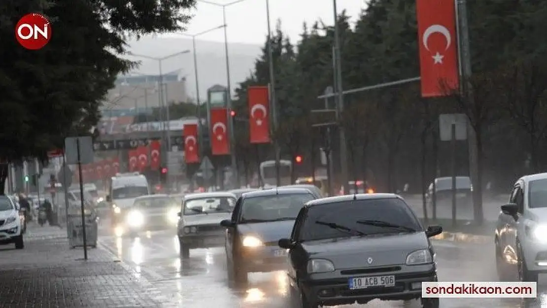 Balıkesir ve çevresi için kuvvetli yağış uyarısı