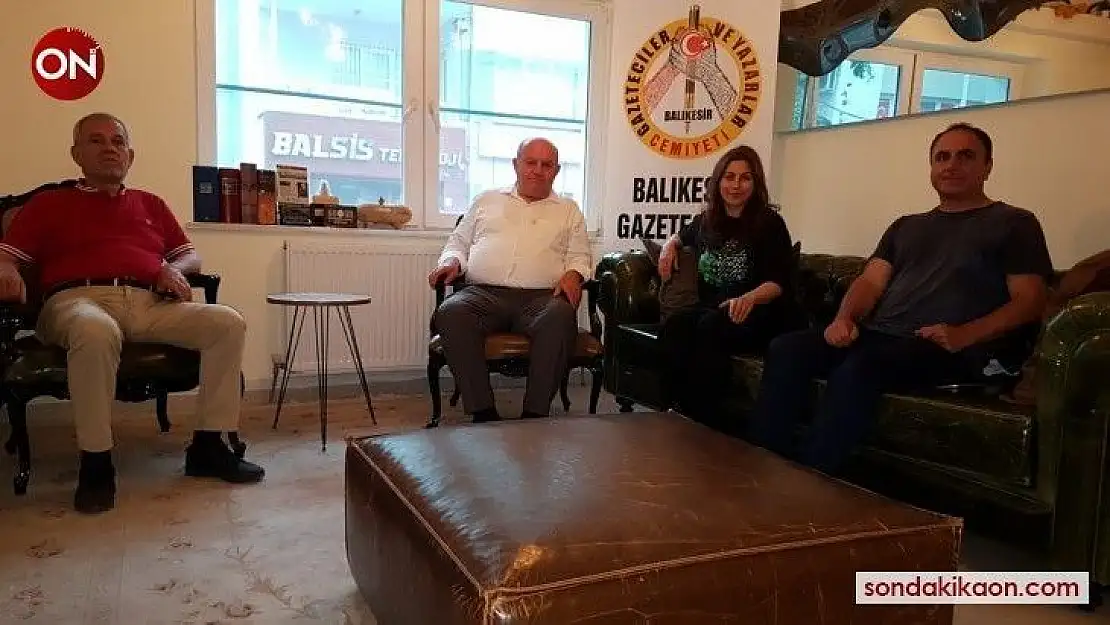 Balıkesirli gazeteciler çalışmalarını anlattı