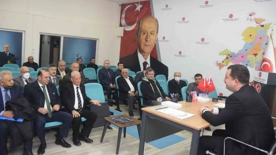 Balıkesirliler Dernekleri MHP'yi ziyaret etti