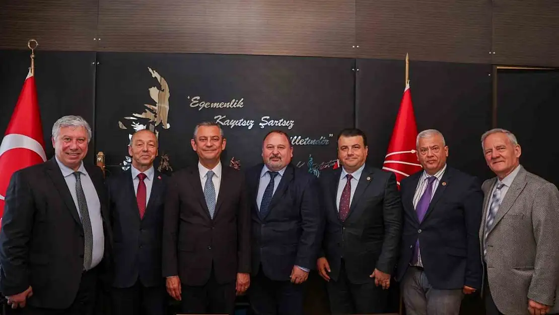 Balkan Rumeli Türkleri Konfederasyonu Özgür Özel'den Balkanlar'a dair faaliyetlerde destek sözü aldı
