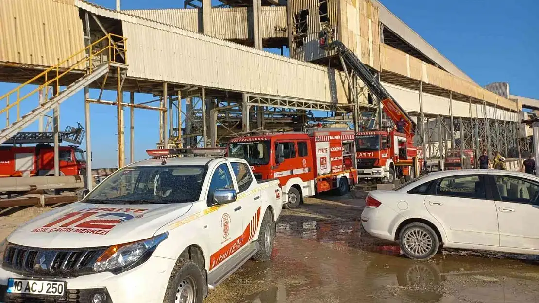 Bandırma Bagfaş'ta Yangın