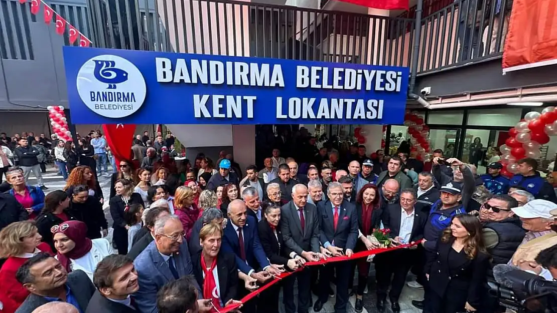 Bandırma Belediyesi 2'nci kent lokantasını hizmete açtı