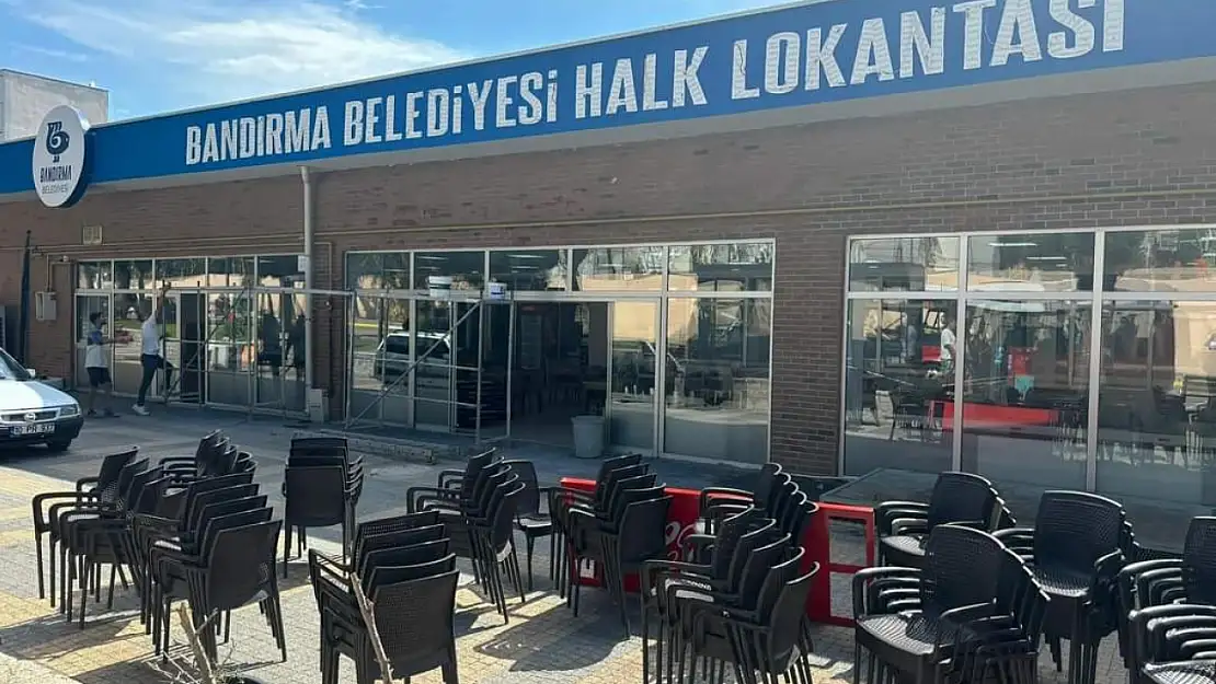 Bandırma Belediyesi Halk Lokantasını Açıyor