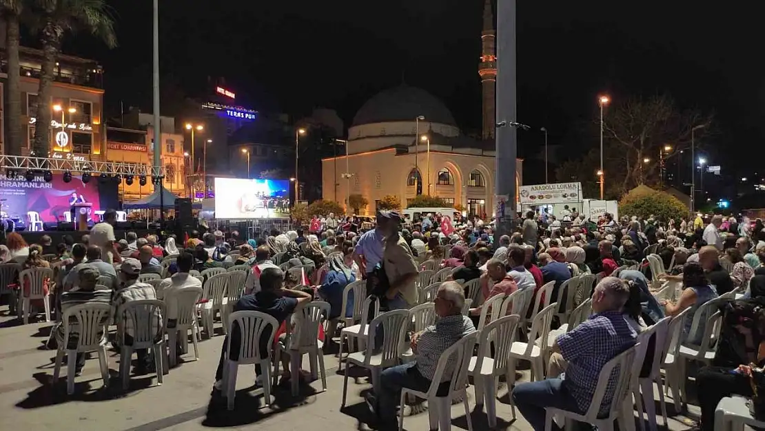Bandırma'da 15 Temmuz programı