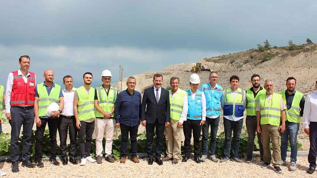 Bandırma'da atık su arıtma tesisinin yapımı hız kazandı