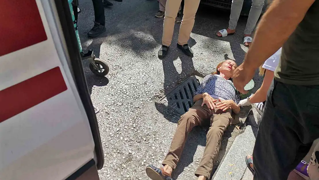 Bandırma'da dikkatsizlik kazaya neden oldu, 1 kişi yaralandı