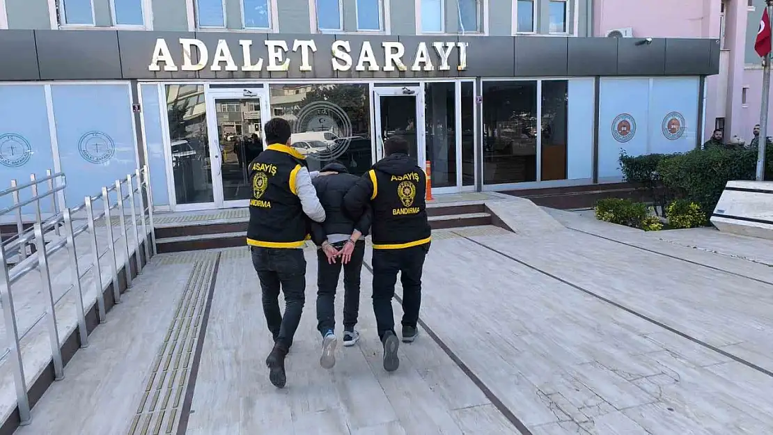 Bandırma'da hırsızlık: İş yerine giren şüpheli tutuklandı