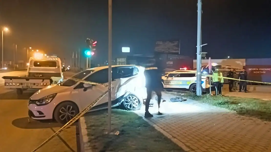 Bandırma'da trafik kazası: 1 ölü, 1 yaralı