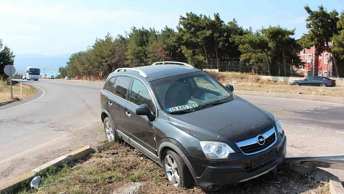 Bandırma'da trafik kazası: 1 yaralı