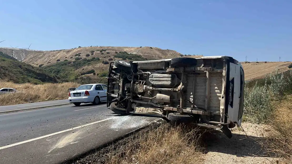 Bandırma'da trafik kazası: 2 yaralı