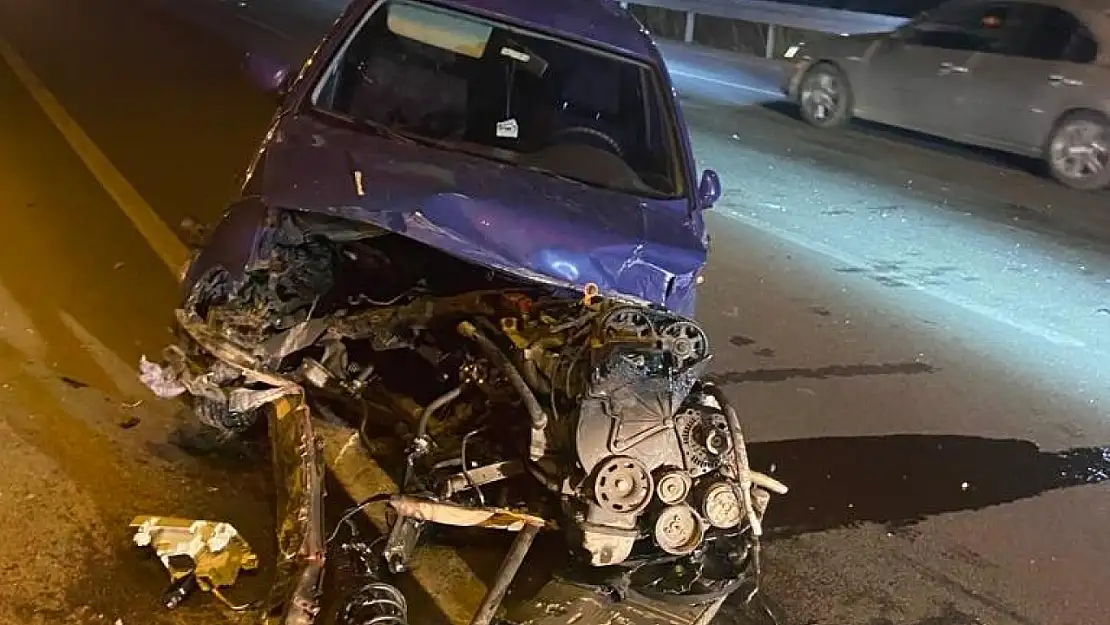 Bandırma'da trafik kazasında 1 kişi yaralandı