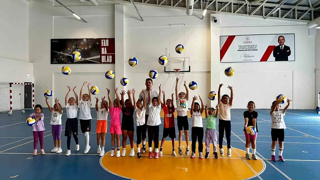 Bandırma gençlik ve spor merkezi kış sezonuna başladı