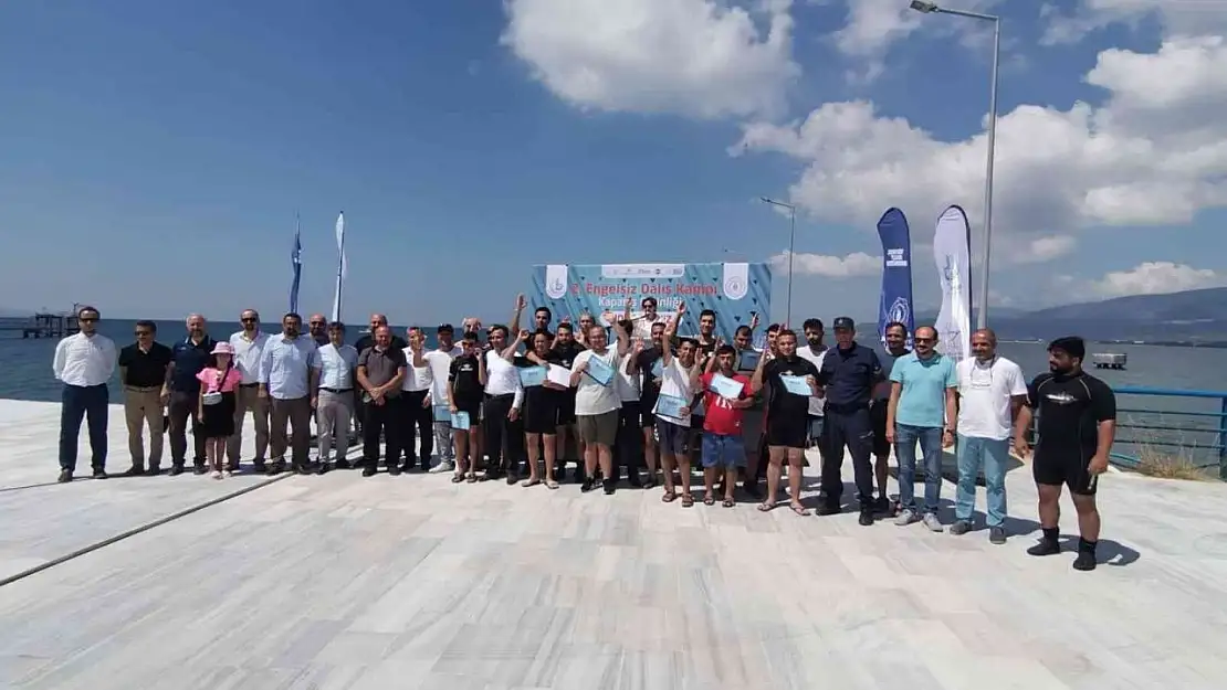 Bandırma Onyedi Eylül Üniversitesi'nden Engelsiz Dalış Etkinliği