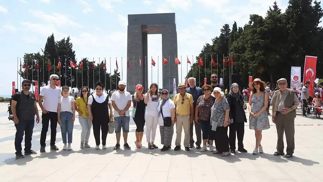 Bandırmalı gazeteciler Çanakkale turunda