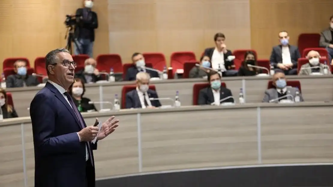 Başkan Arda, parti yöneticilerine 2 yıllık hizmetlerini anlattı