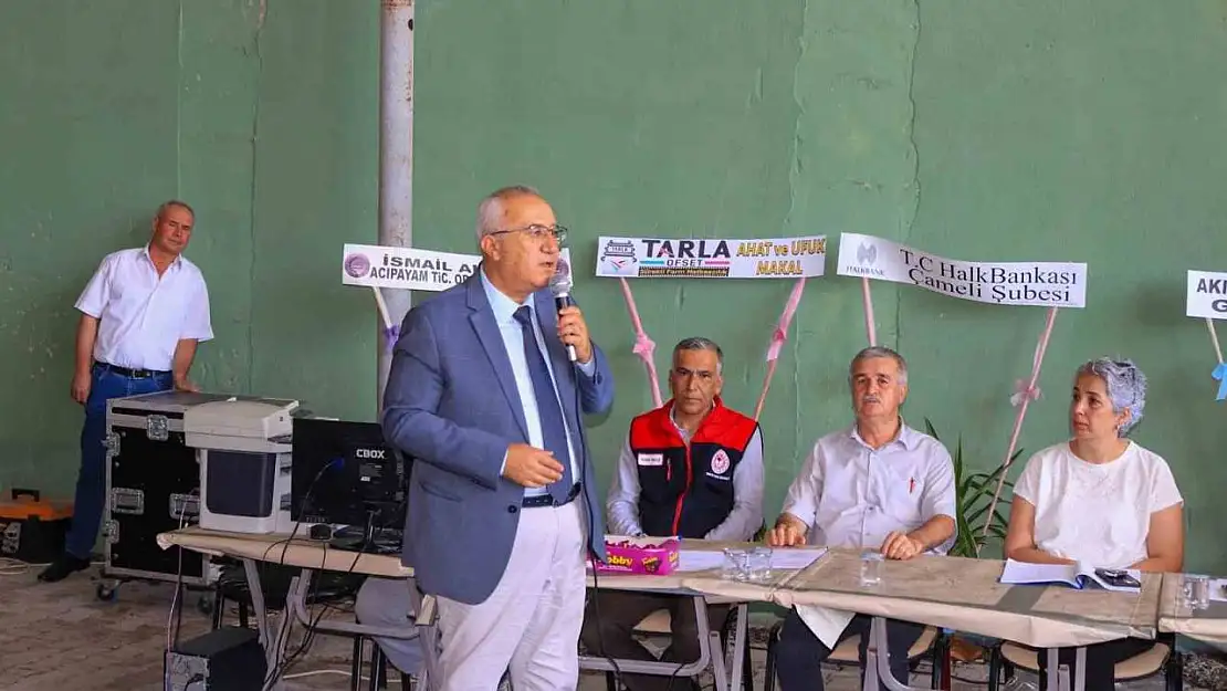Başkan Arslan, Kızılkaya Kooperatifi genel kuruluna katıldı