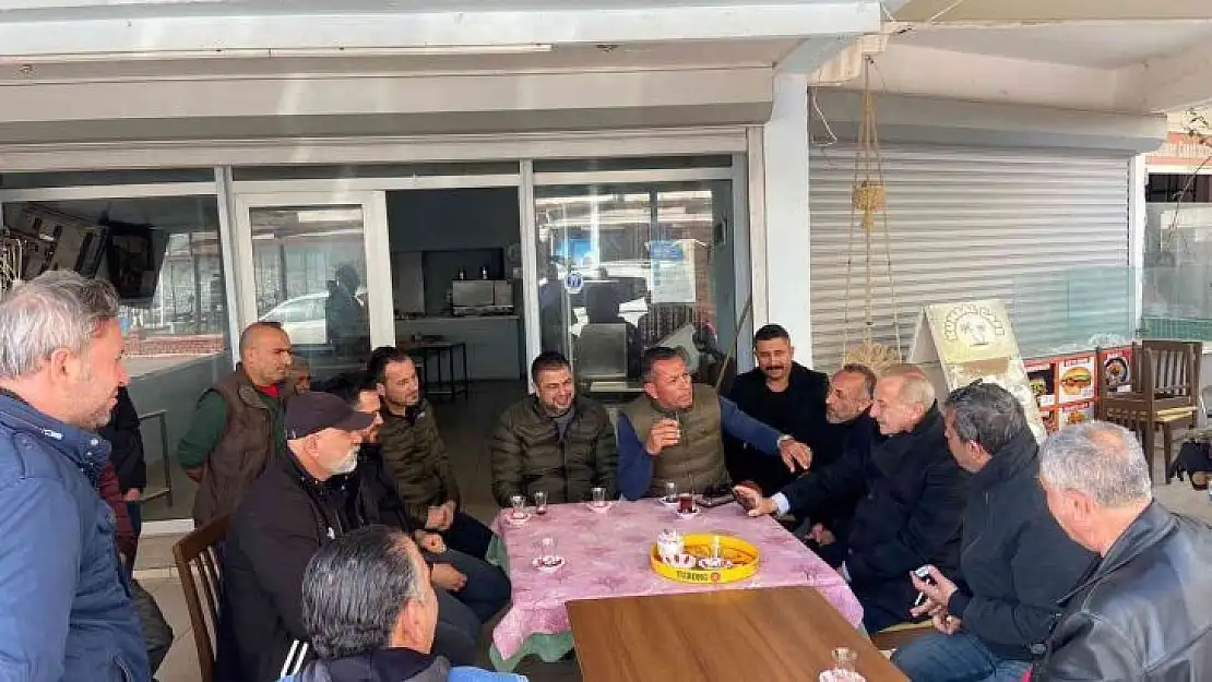 Başkan Atabay esnafın sorunlarını dinledi
