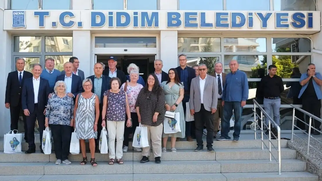 Başkan Atabay, kardeş şehir Laubach'tan gelen misafirleri karşıladı