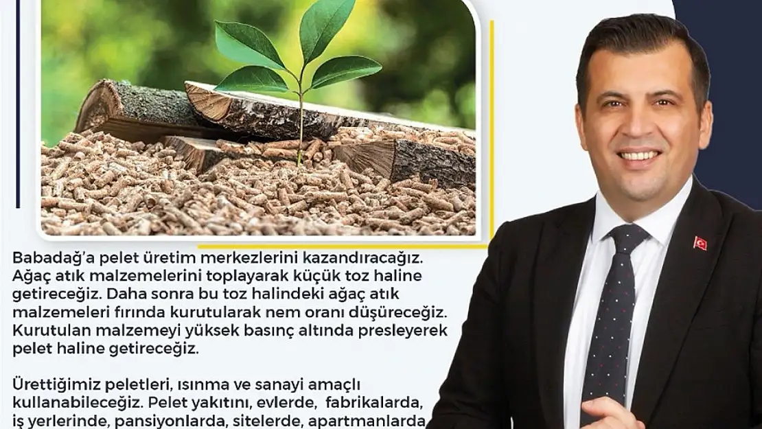 Başkan Atlı'dan 'Pelet Üretim Merkezi' projesi