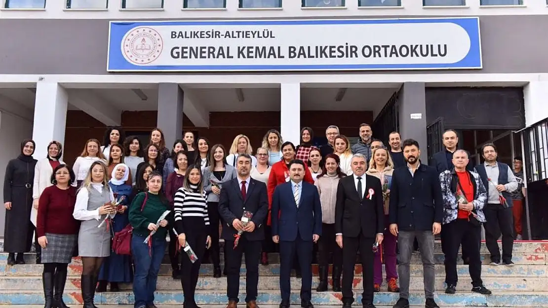 Başkan Avcı'dan Öğretmenler Günü ziyareti