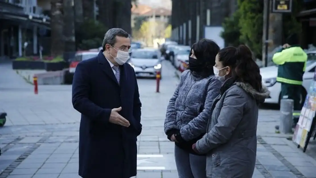 Başkan Batur, Sevgi Yolu esnafını dinledi
