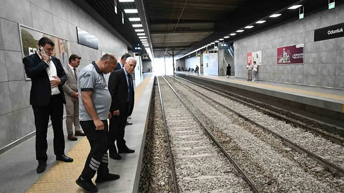 Başkan Bozbey'den Odunluk İstasyonu'na ziyaret